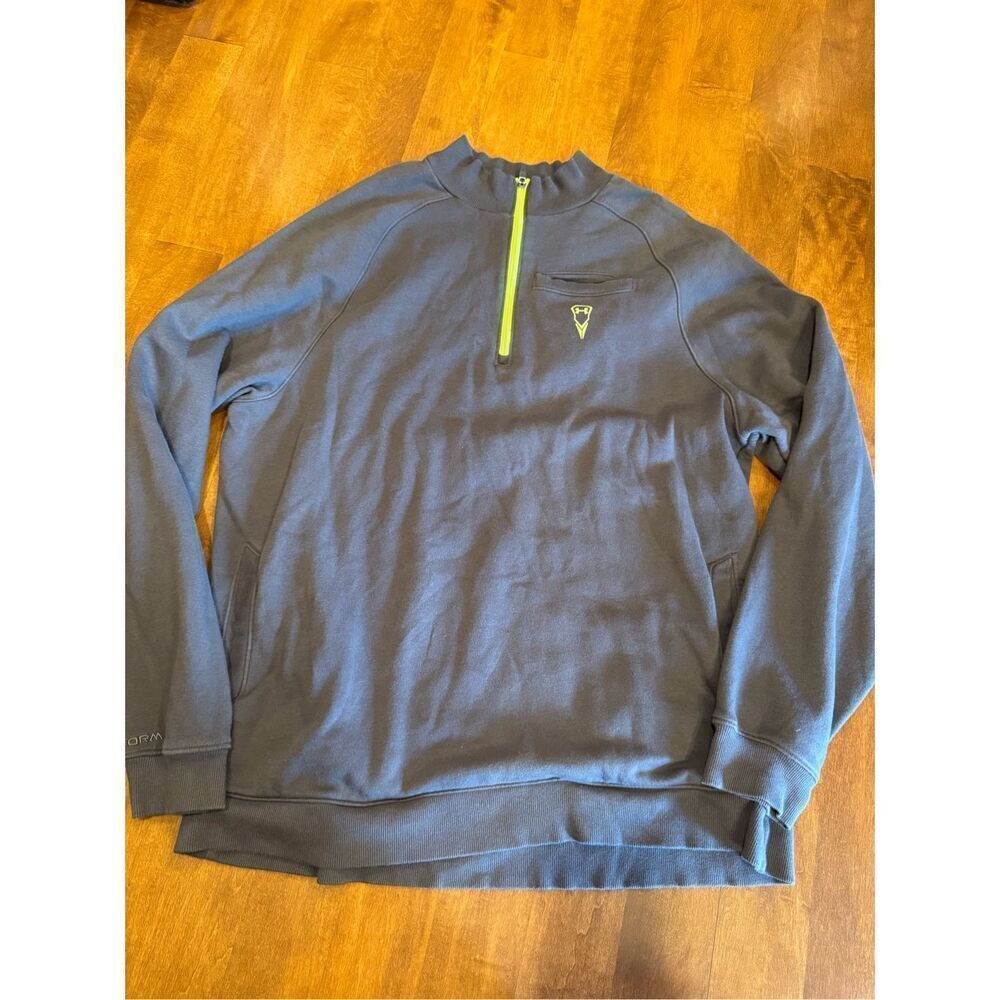 Men’s under armour storm quarter zip sweatshirt size XL gray